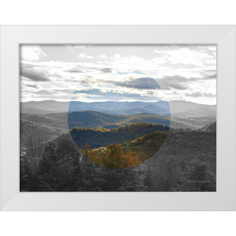 Bold Adventures VI v2 No Words White Modern Wood Framed Art Print by Marshall, Laura