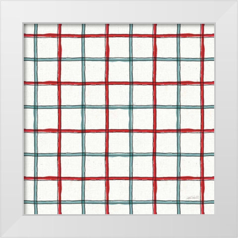 Farm Signs Pattern IIIA White Modern Wood Framed Art Print by Tavoletti, Anne