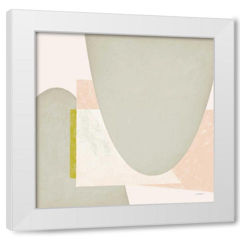 Blackbird Neutral White Modern Wood Framed Art Print by Schick, Mike