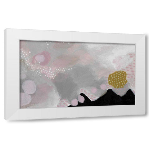 Even the Rocks Cry Out II White Modern Wood Framed Art Print by Mack, Lynn