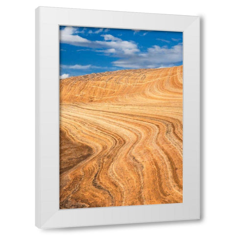 Coyote Buttes V White Modern Wood Framed Art Print by Majchrowicz, Alan