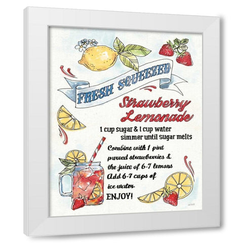 Fruit Stand VII White Modern Wood Framed Art Print by Tavoletti, Anne