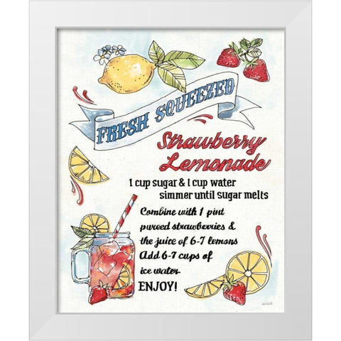Fruit Stand VII White Modern Wood Framed Art Print by Tavoletti, Anne