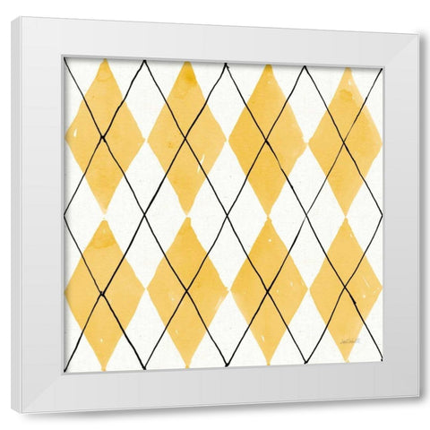 Fruit Stand Pattern VC White Modern Wood Framed Art Print by Tavoletti, Anne