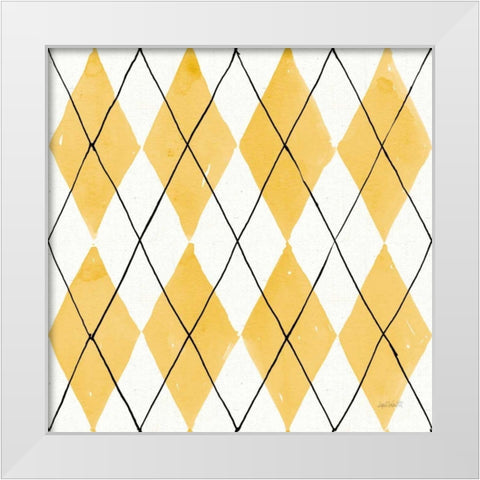 Fruit Stand Pattern VC White Modern Wood Framed Art Print by Tavoletti, Anne