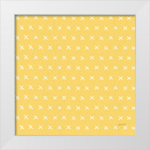 Fruit Stand Pattern VID White Modern Wood Framed Art Print by Tavoletti, Anne