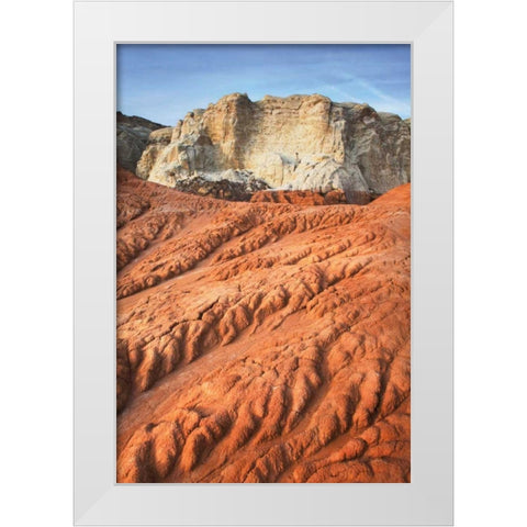 Grand Staircase II White Modern Wood Framed Art Print by Majchrowicz, Alan