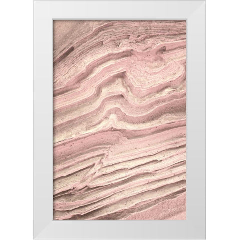 Coyote Buttes IV Blush White Modern Wood Framed Art Print by Majchrowicz, Alan