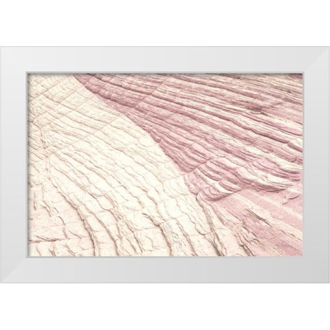 Coyote Buttes VI Blush White Modern Wood Framed Art Print by Majchrowicz, Alan