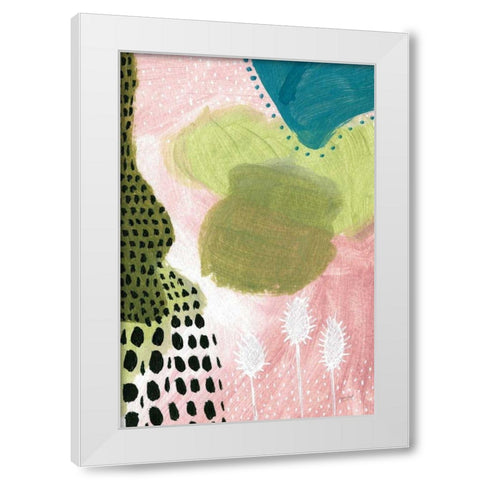 Abundance II White Modern Wood Framed Art Print by Mack, Lynn