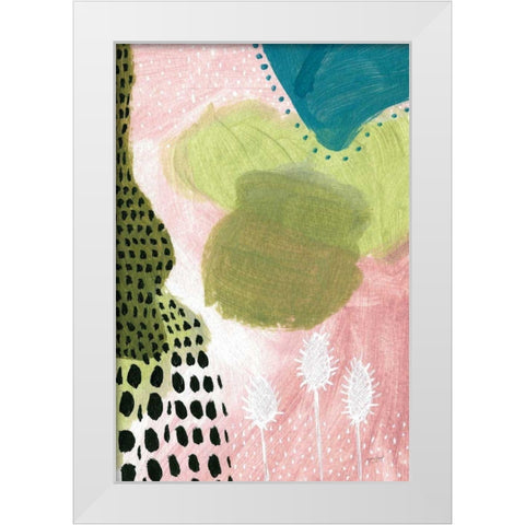 Abundance II White Modern Wood Framed Art Print by Mack, Lynn