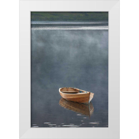 Rowboat in Ross White Modern Wood Framed Art Print by Majchrowicz, Alan