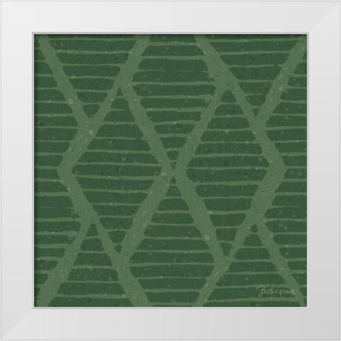 Harvest Bouquet Pattern IIF White Modern Wood Framed Art Print by Grove, Beth