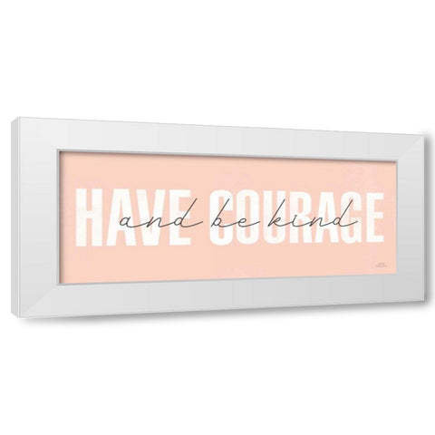 Morning Affirmations I Panel White Modern Wood Framed Art Print by Marshall, Laura
