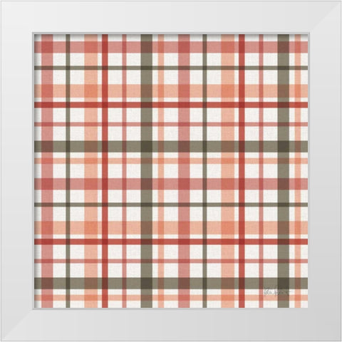Vintage Petals Pattern IV White Modern Wood Framed Art Print by Pertiet, Katie