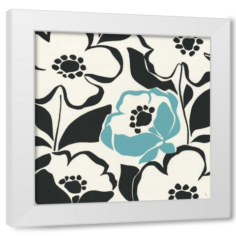 Truly Madly III White Modern Wood Framed Art Print by Adams, Sarah