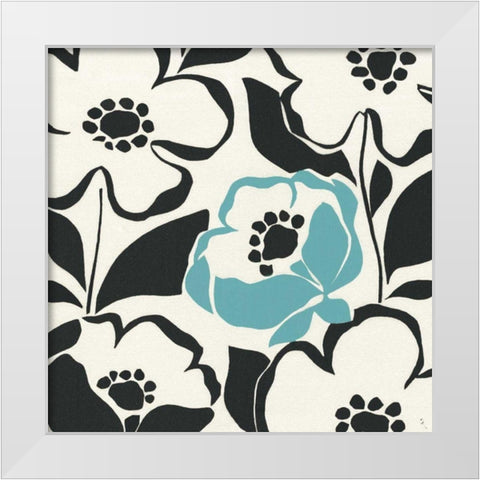 Truly Madly III White Modern Wood Framed Art Print by Adams, Sarah