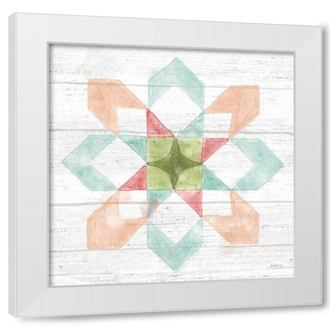 Pastel Flower Market VIII White Modern Wood Framed Art Print by Urban, Mary