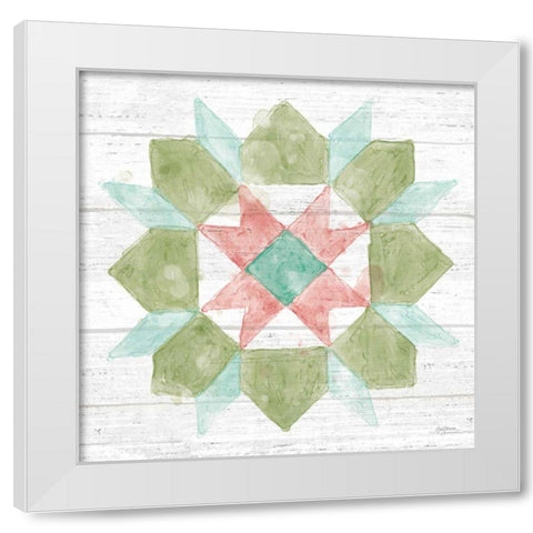 Pastel Flower Market IX White Modern Wood Framed Art Print by Urban, Mary