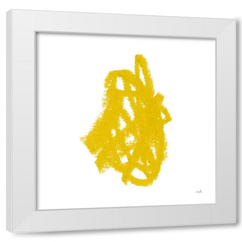 Doodles IX White Modern Wood Framed Art Print by Hershey, Moira