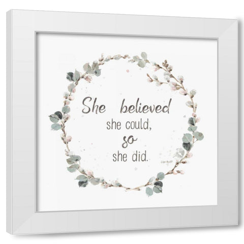 A Country Weekend XXVI v2 White White Modern Wood Framed Art Print by Audit, Lisa