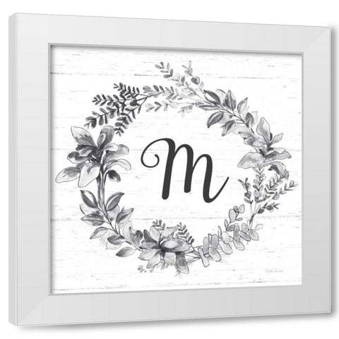 Farmhouse Cotton V v2 Gray White Modern Wood Framed Art Print by Grove, Beth