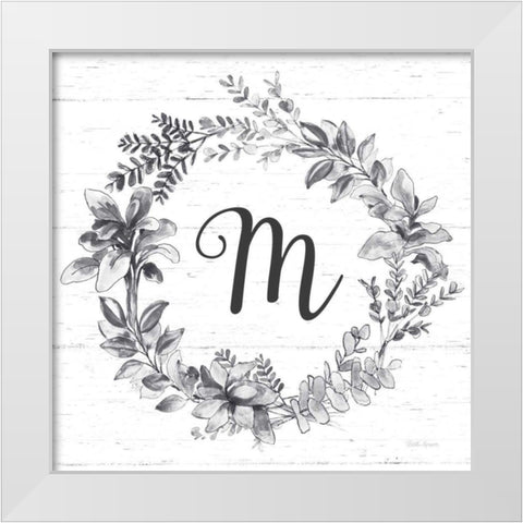 Farmhouse Cotton V v2 Gray White Modern Wood Framed Art Print by Grove, Beth