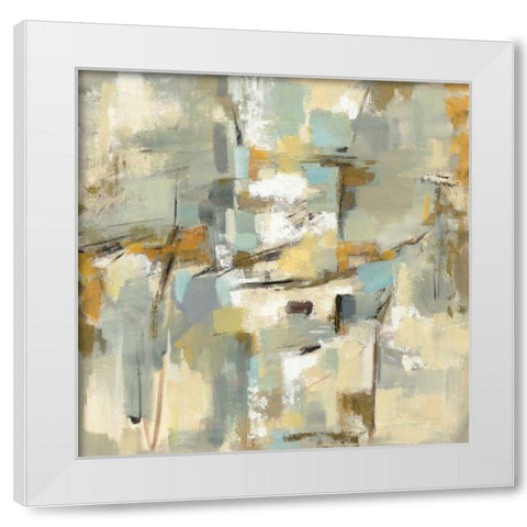 Old Port White Modern Wood Framed Art Print by Vassileva, Silvia