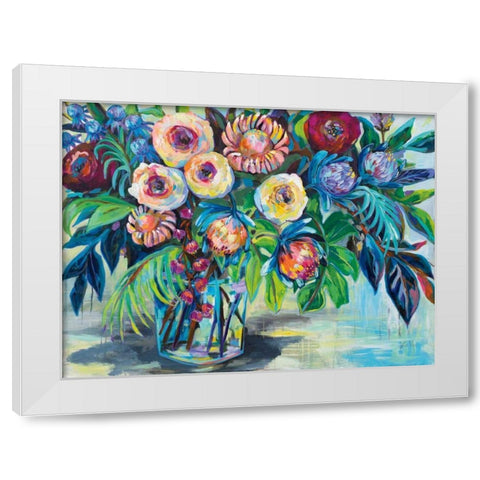 Key West White Modern Wood Framed Art Print by Vertentes, Jeanette