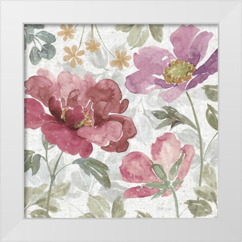 Springtime Bloom II Dark White Modern Wood Framed Art Print by Grove, Beth