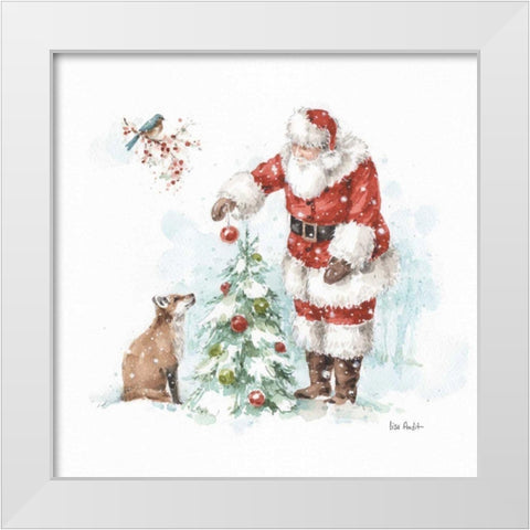 Magical Holidays V White Modern Wood Framed Art Print by Audit, Lisa