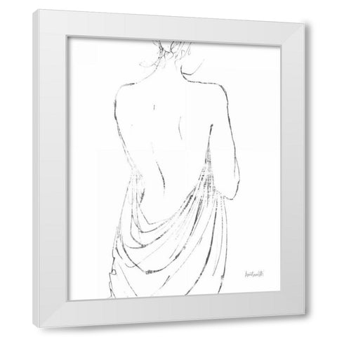 Beauty in the Mist I BW White Modern Wood Framed Art Print by Tavoletti, Anne