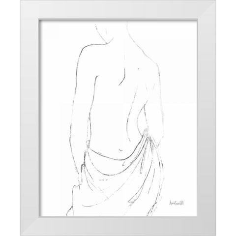 Beauty in the Mist II BW White Modern Wood Framed Art Print by Tavoletti, Anne