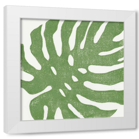 Tropical Treasures I White Modern Wood Framed Art Print by Hershey, Moira