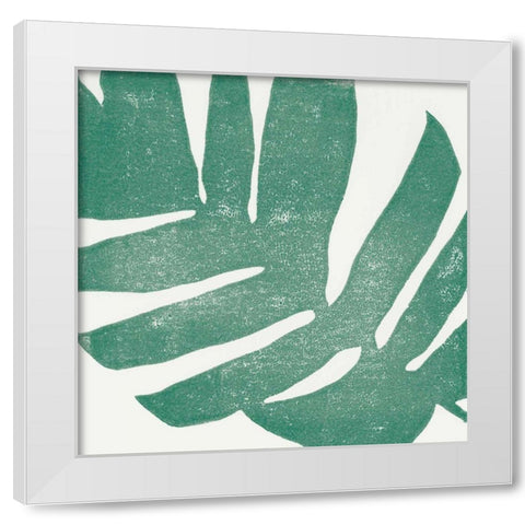 Tropical Treasures II White Modern Wood Framed Art Print by Hershey, Moira