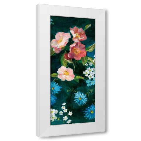 Abbey Garden II White Modern Wood Framed Art Print by Nai, Danhui