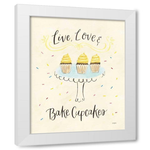 Sweet Life II Light White Modern Wood Framed Art Print by Jackson, Jenaya