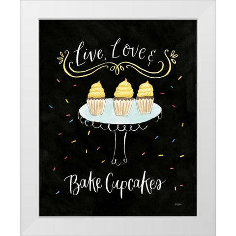 Sweet Life II Dark White Modern Wood Framed Art Print by Jackson, Jenaya