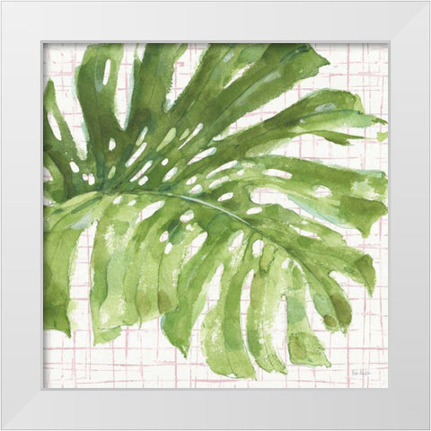 Mixed Greens LXXIV on Pink White Modern Wood Framed Art Print by Audit, Lisa