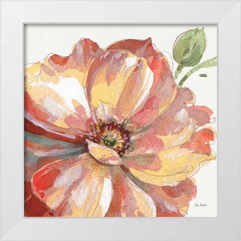 Fall Meadow VI White Modern Wood Framed Art Print by Audit, Lisa