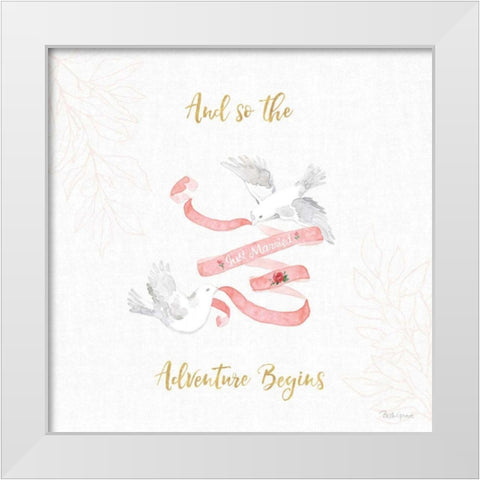 All You Need is Love X White Modern Wood Framed Art Print by Grove, Beth