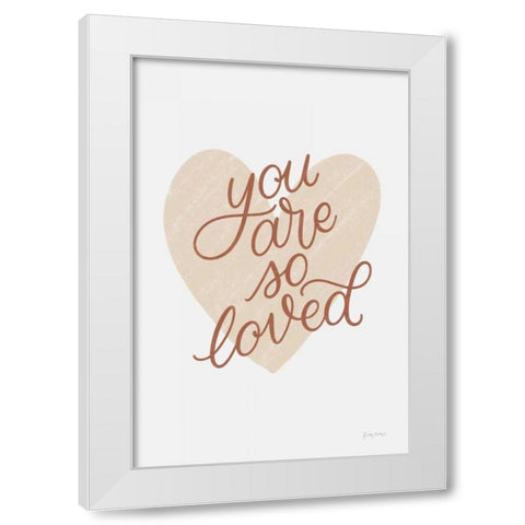 Boho Nursery I White Modern Wood Framed Art Print by Thorns, Becky