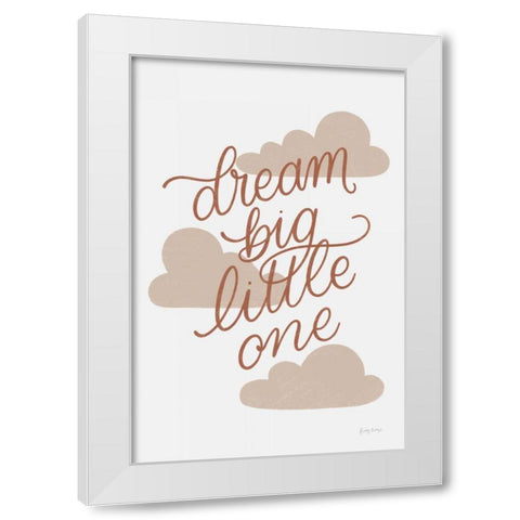 Boho Nursery IV White Modern Wood Framed Art Print by Thorns, Becky