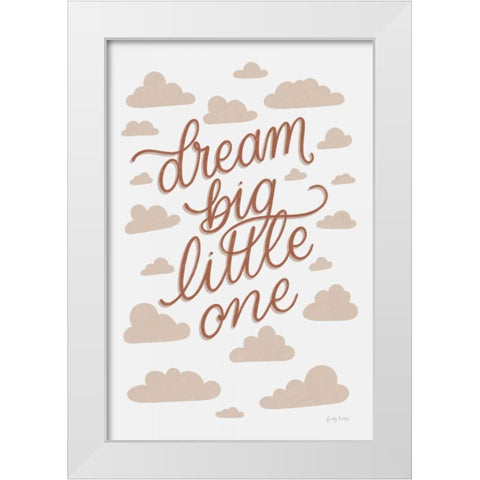 Boho Nursery VII White Modern Wood Framed Art Print by Thorns, Becky