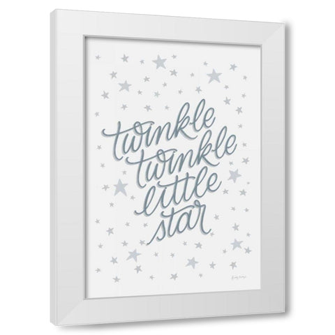 Boho Nursery VIII White Modern Wood Framed Art Print by Thorns, Becky