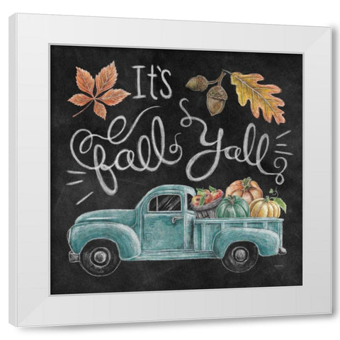 Harvest Chalk VIII White Modern Wood Framed Art Print by Urban, Mary