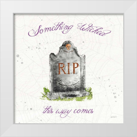 Phantoms of the Night VIII Color White Modern Wood Framed Art Print by Tavoletti, Anne