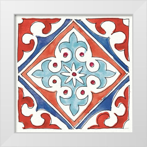 Americana Mood XII White Modern Wood Framed Art Print by Tavoletti, Anne