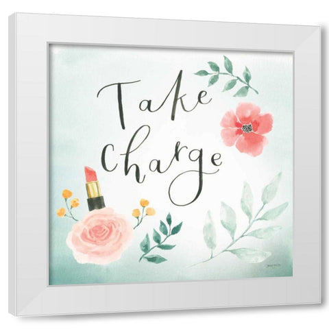 Chase Dreams IV Green White Modern Wood Framed Art Print by Jackson, Jenaya
