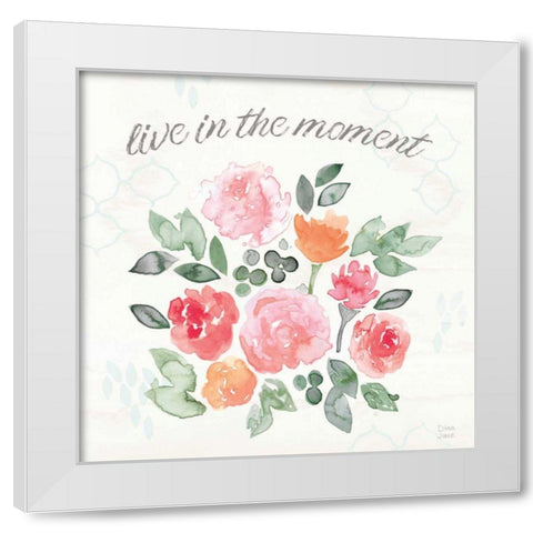 Boho Ride IV White Modern Wood Framed Art Print by June, Dina